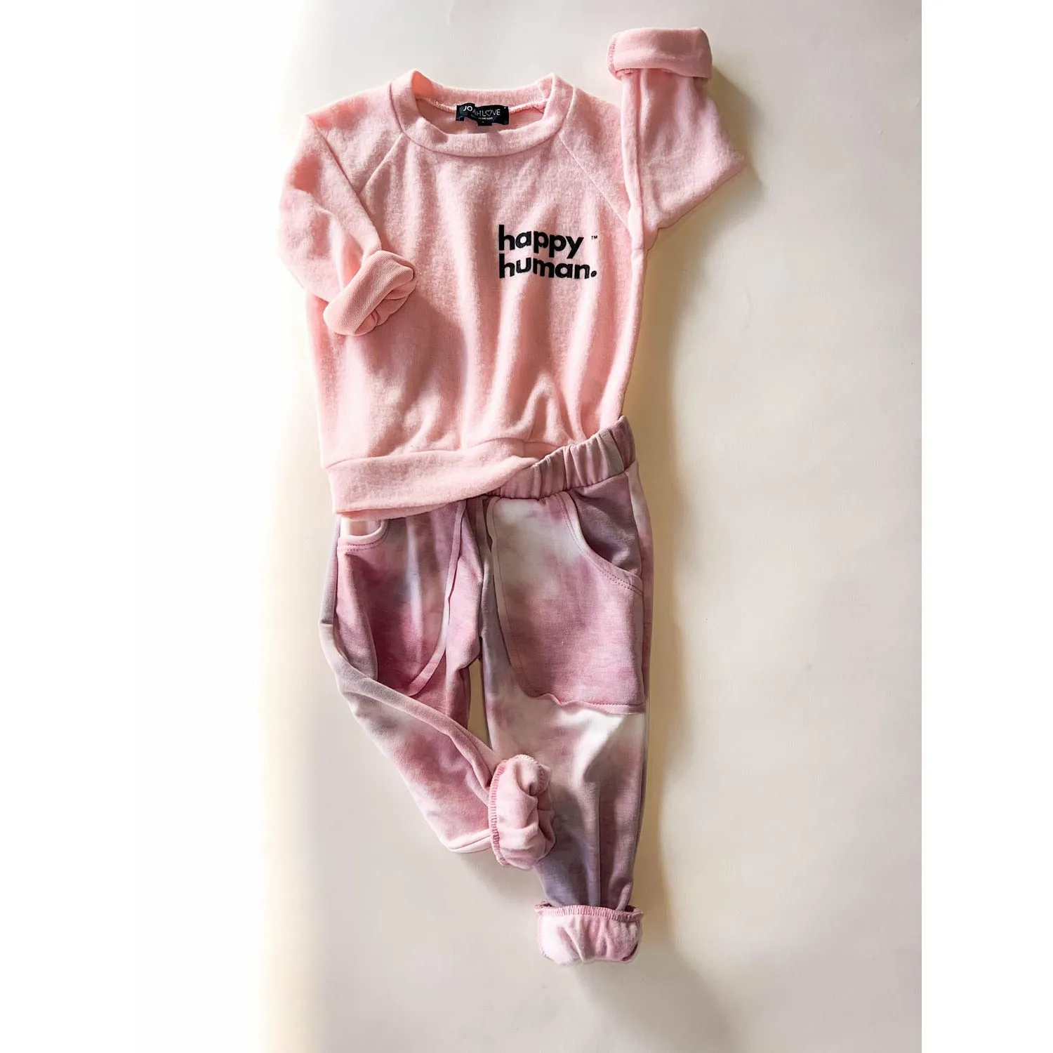 Alfie-Happy Human Adults Top | Pink FC