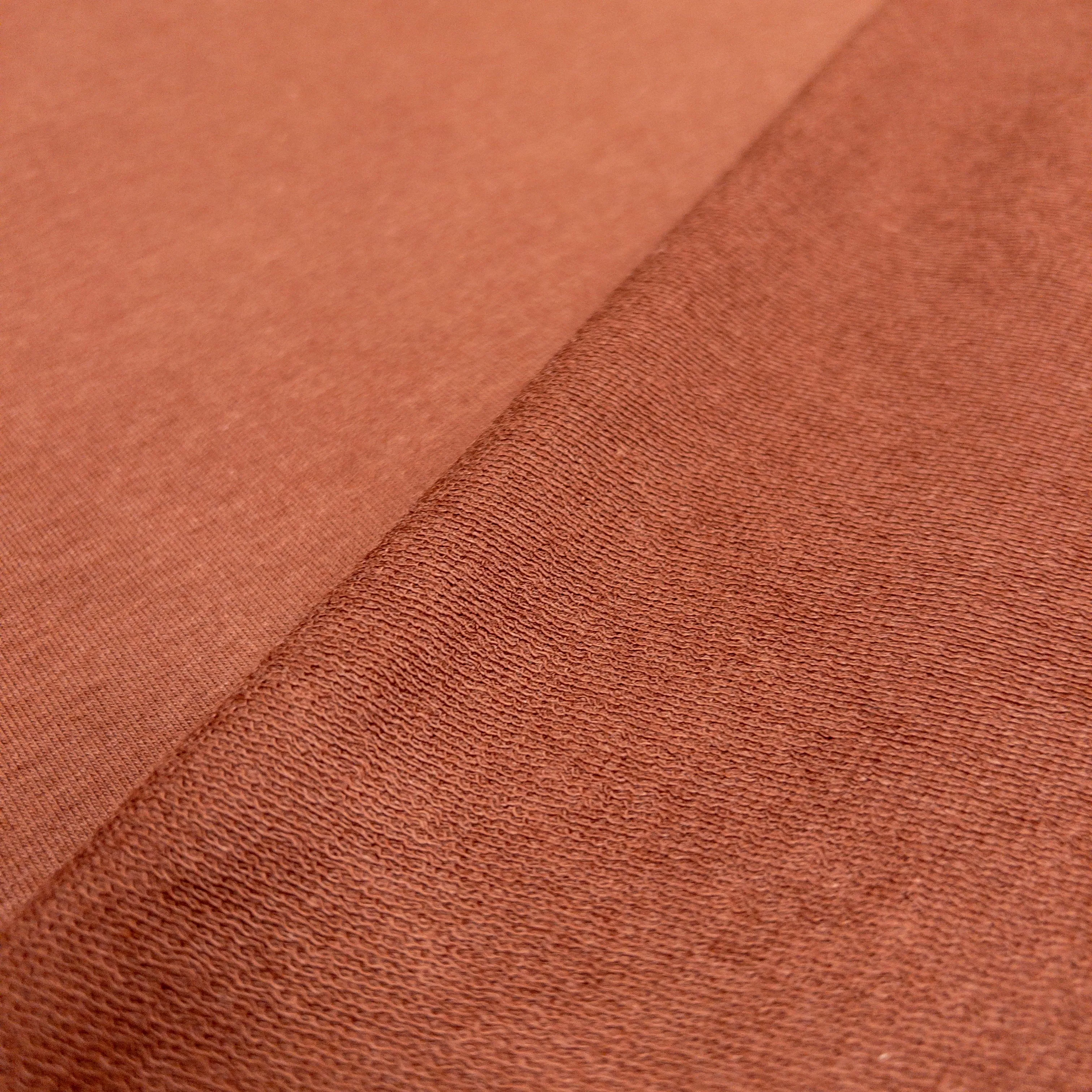 Bamboo/ Cotton French Terry in Cocoa