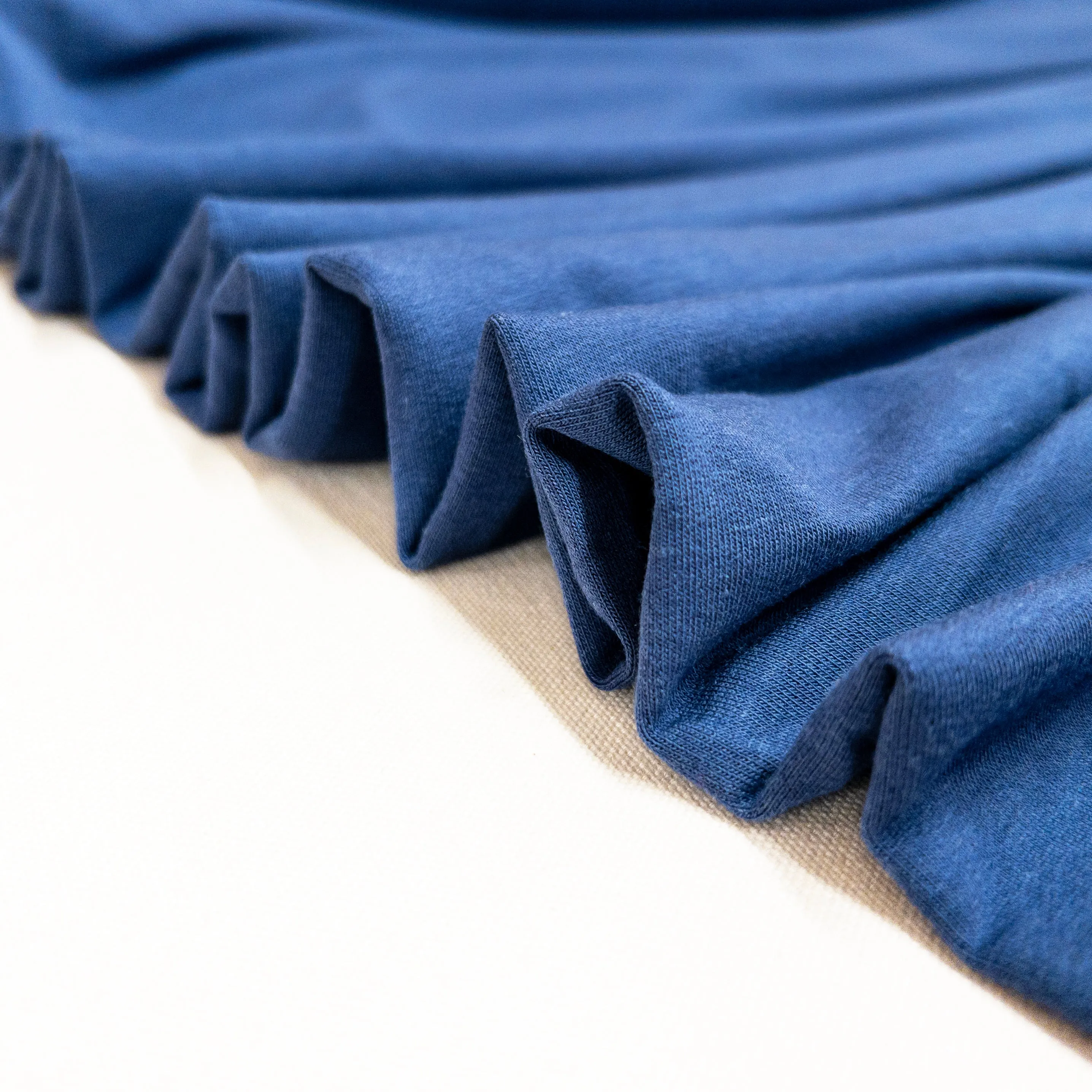 Bamboo/ Cotton French Terry in Midnight Blue