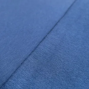 Bamboo/ Cotton French Terry in Midnight Blue