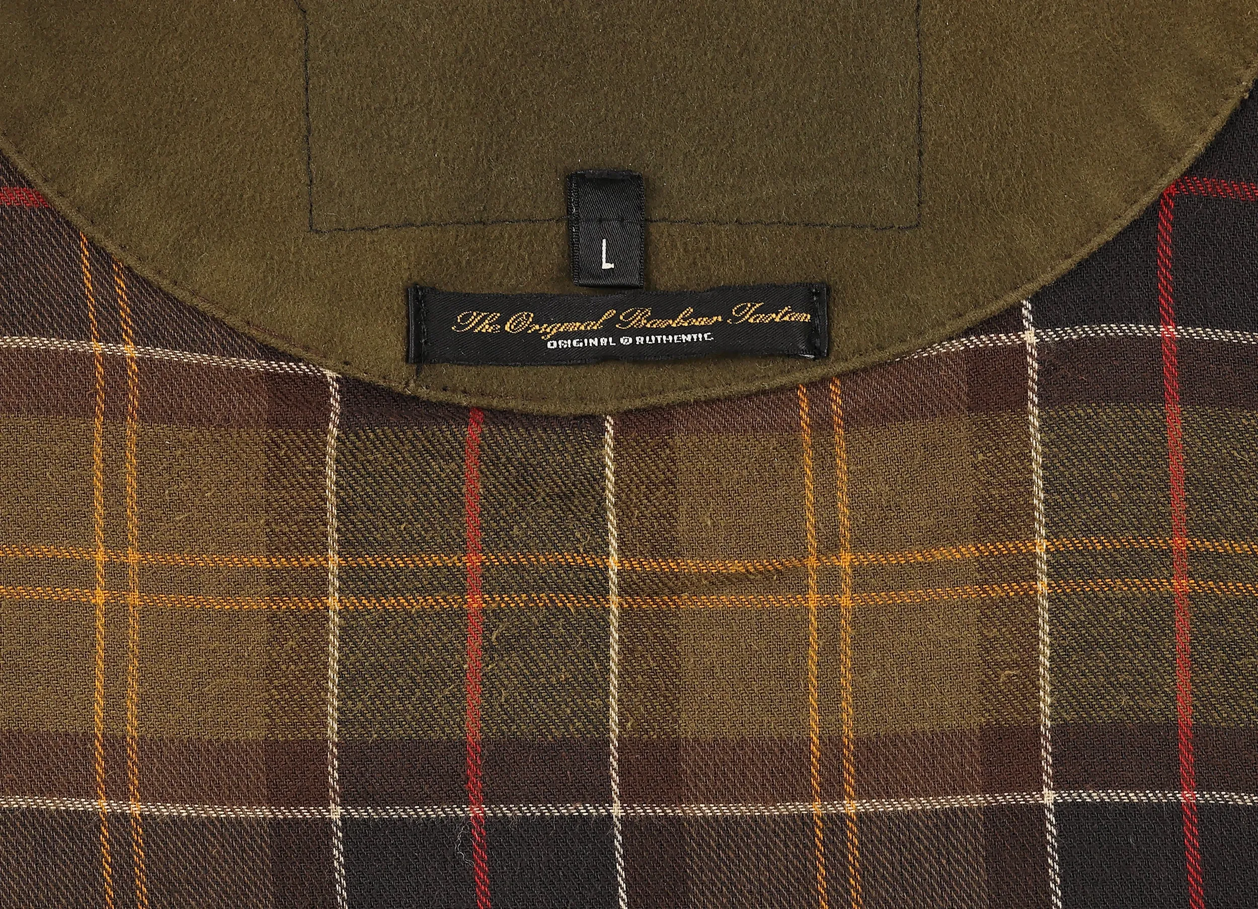 Barbour Berwick Wax Jacket - Green - L