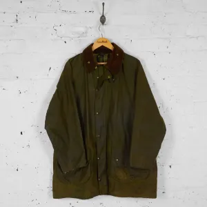 Barbour Gamefair Wax Jacket - Green - XL
