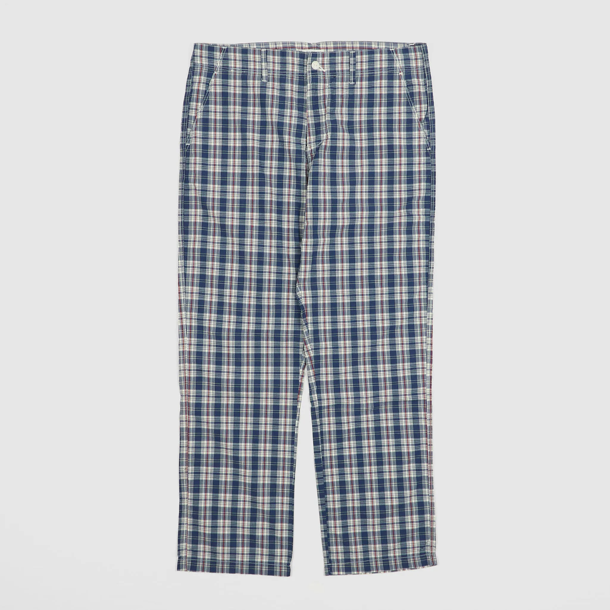 B.D. Baggies Indigo Plaid Pant