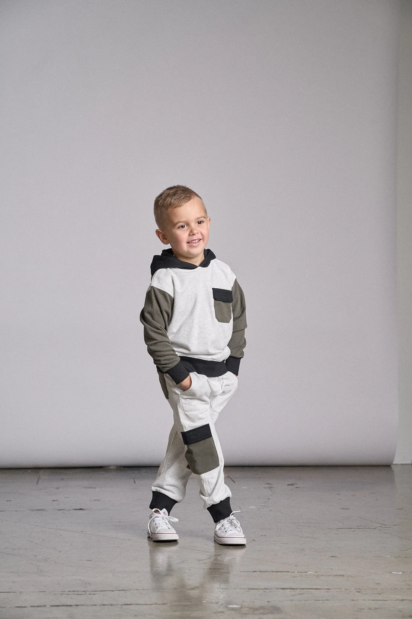 Block Pocket Cargo Jogger