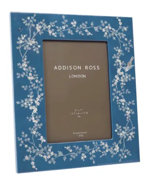 Blue Chinoiserie Picture Frame