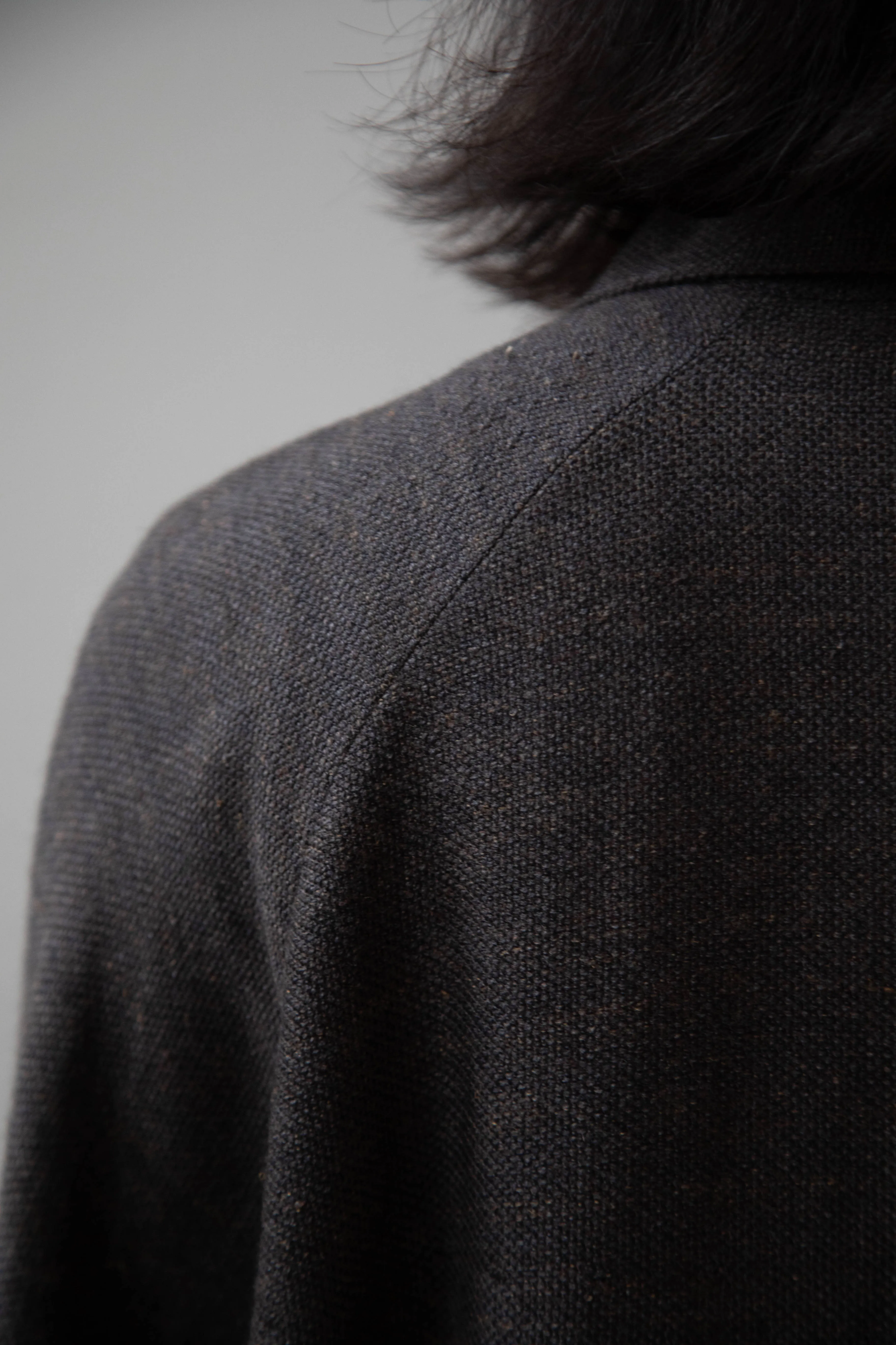 Boboutic | Robe Manteau in Black Brown