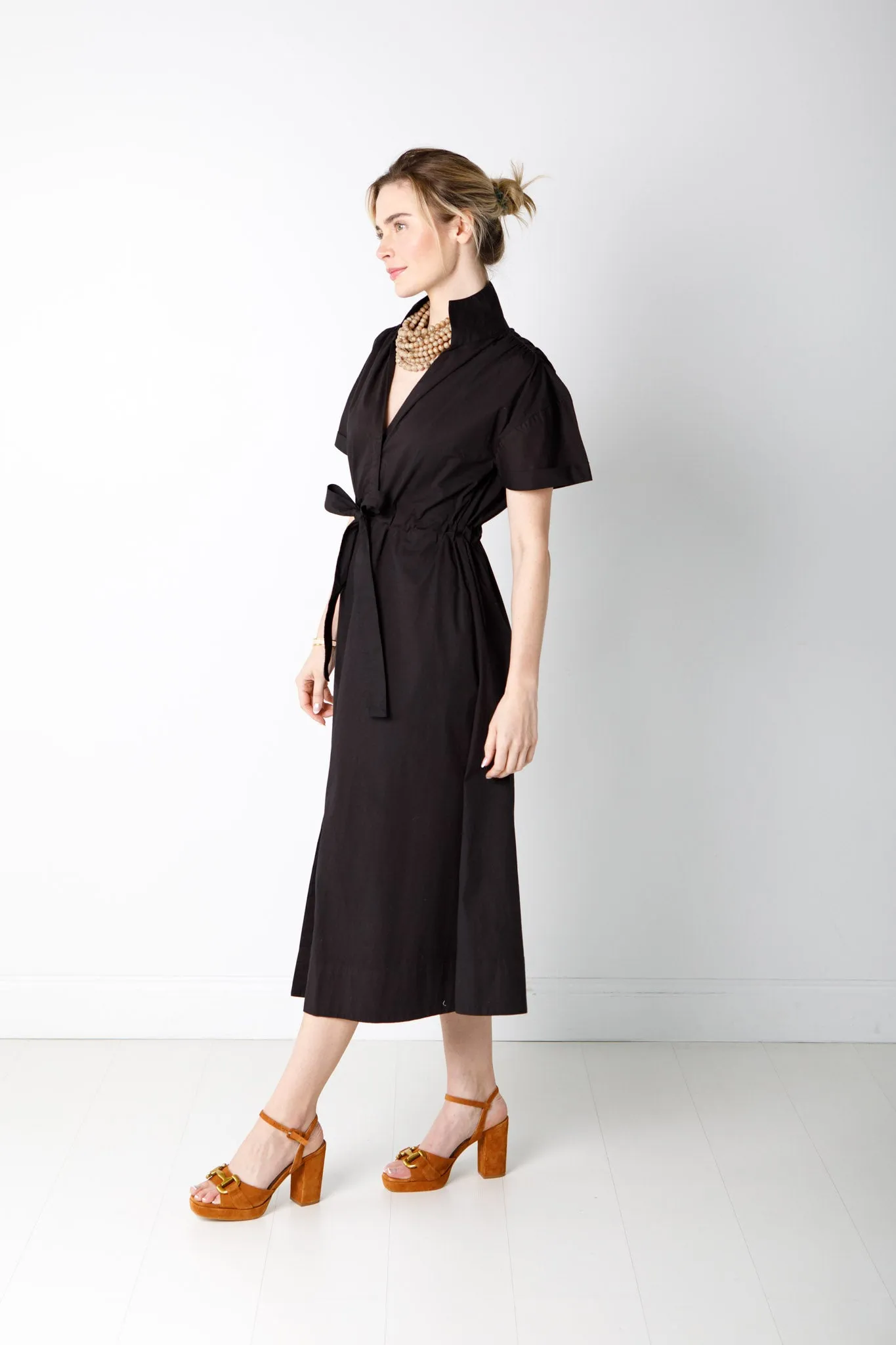 Bria Dress-Solid