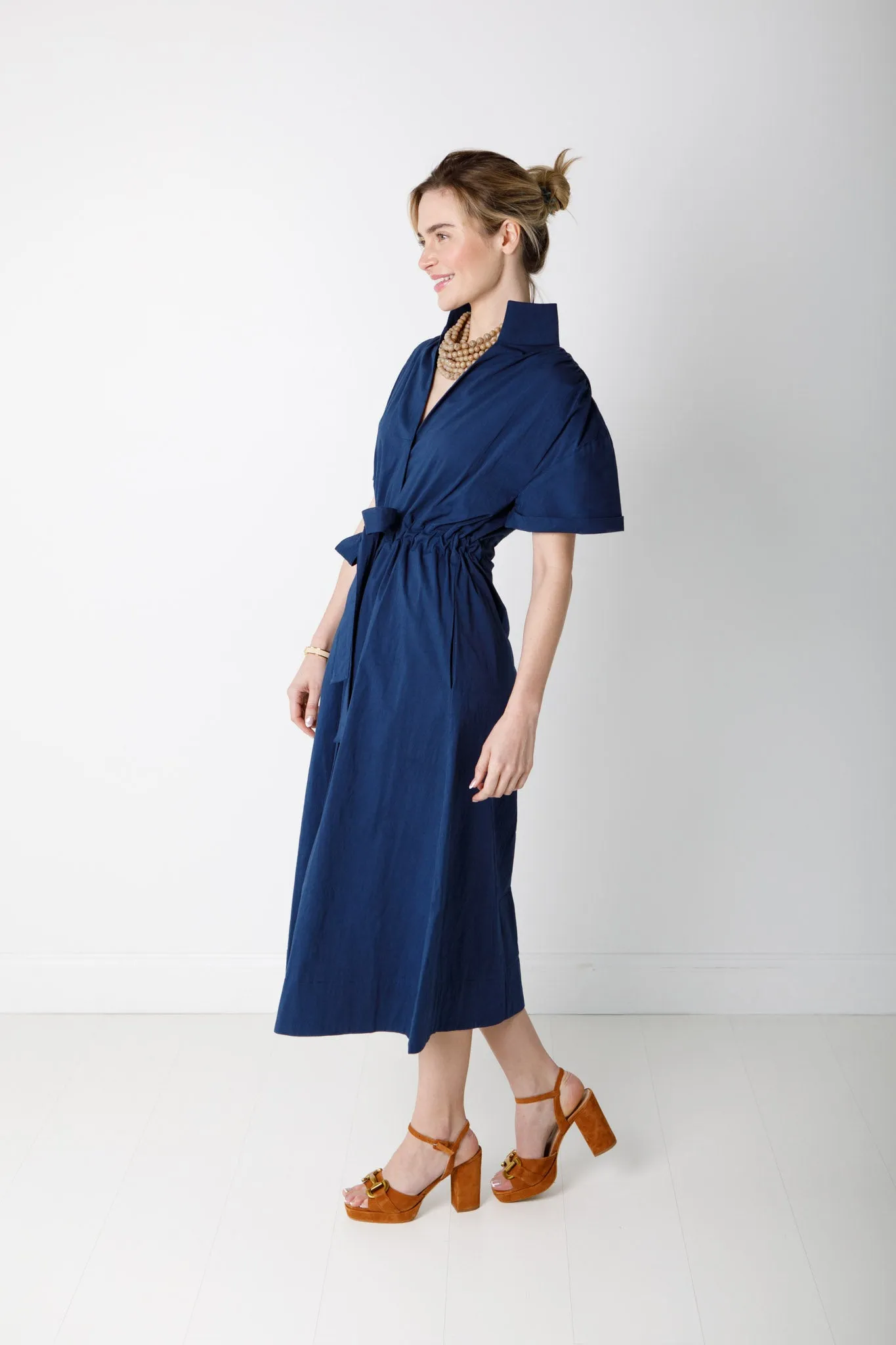 Bria Dress-Solid