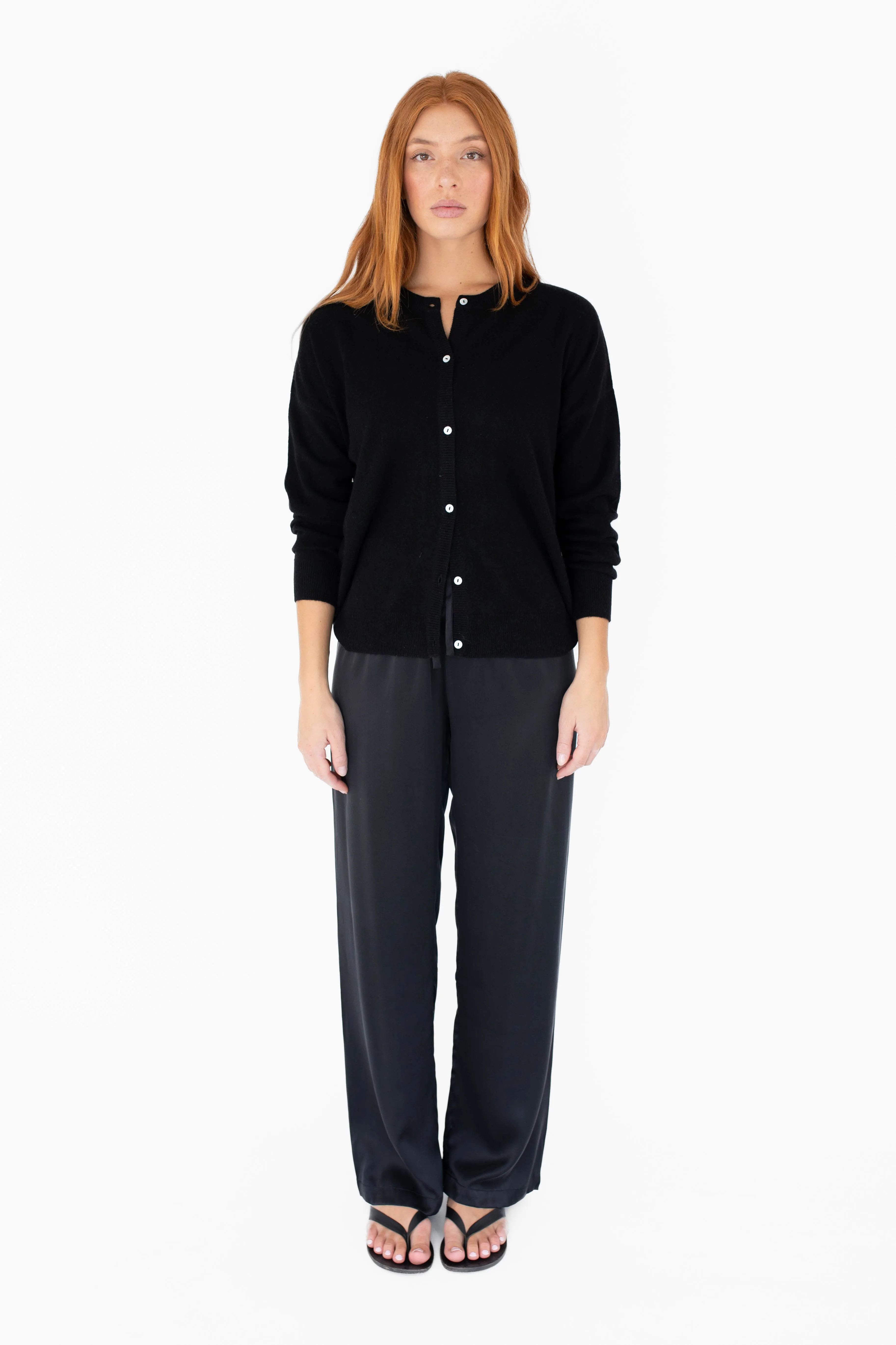 Cashmere Cardigan - Black