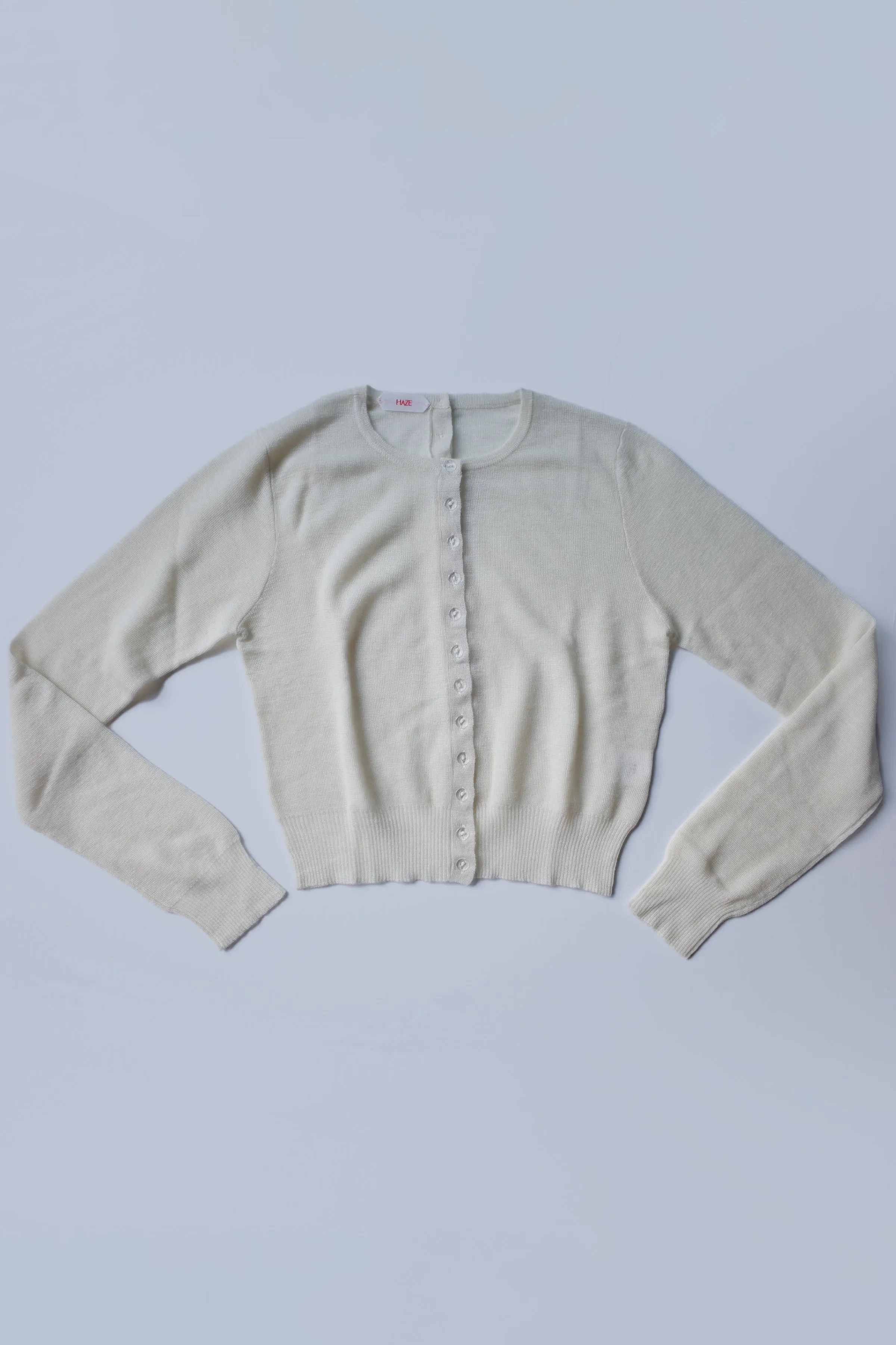 CASHMERE CARDIGAN　IVORY