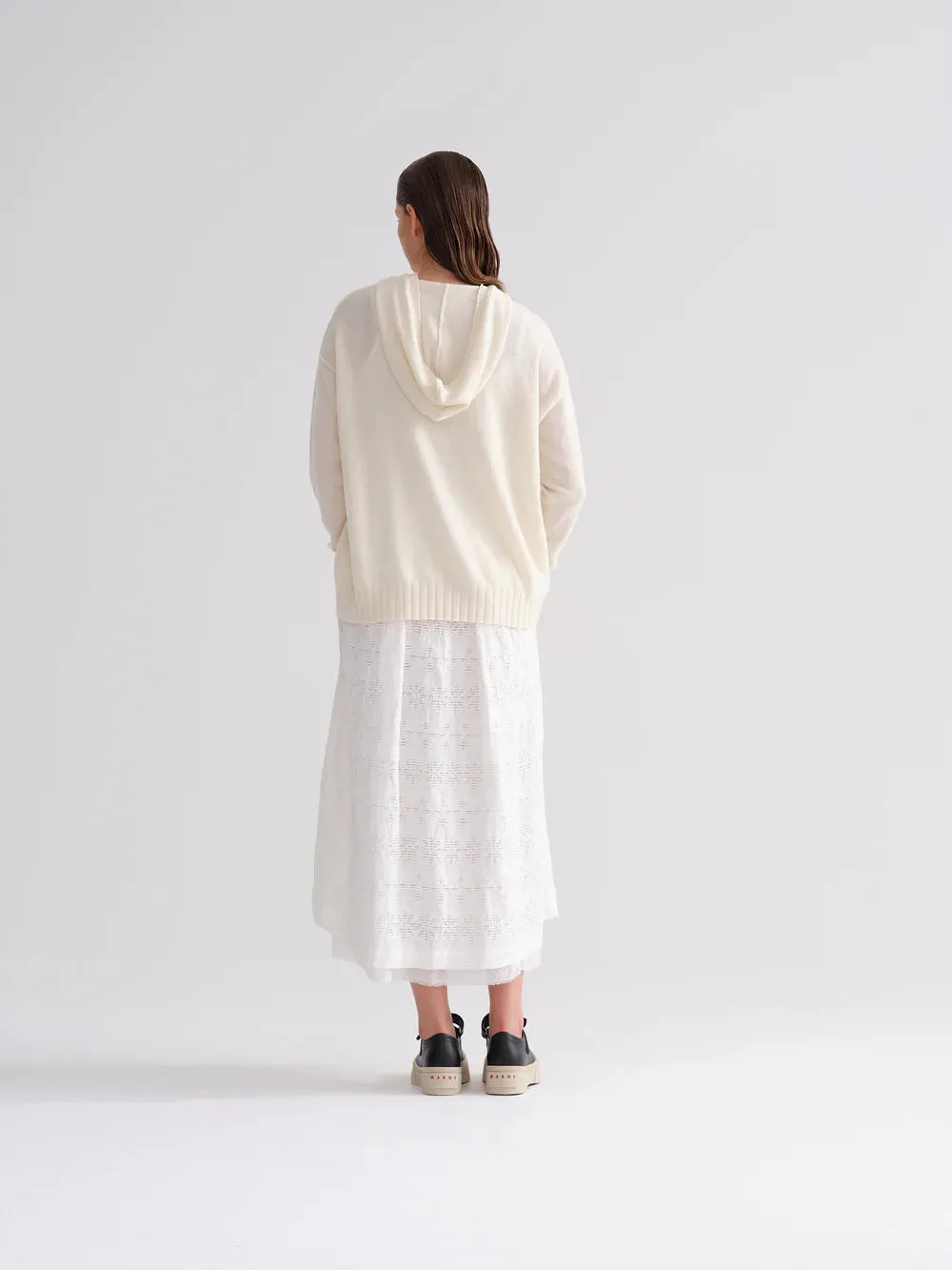Cashmere Hoodie - Natural