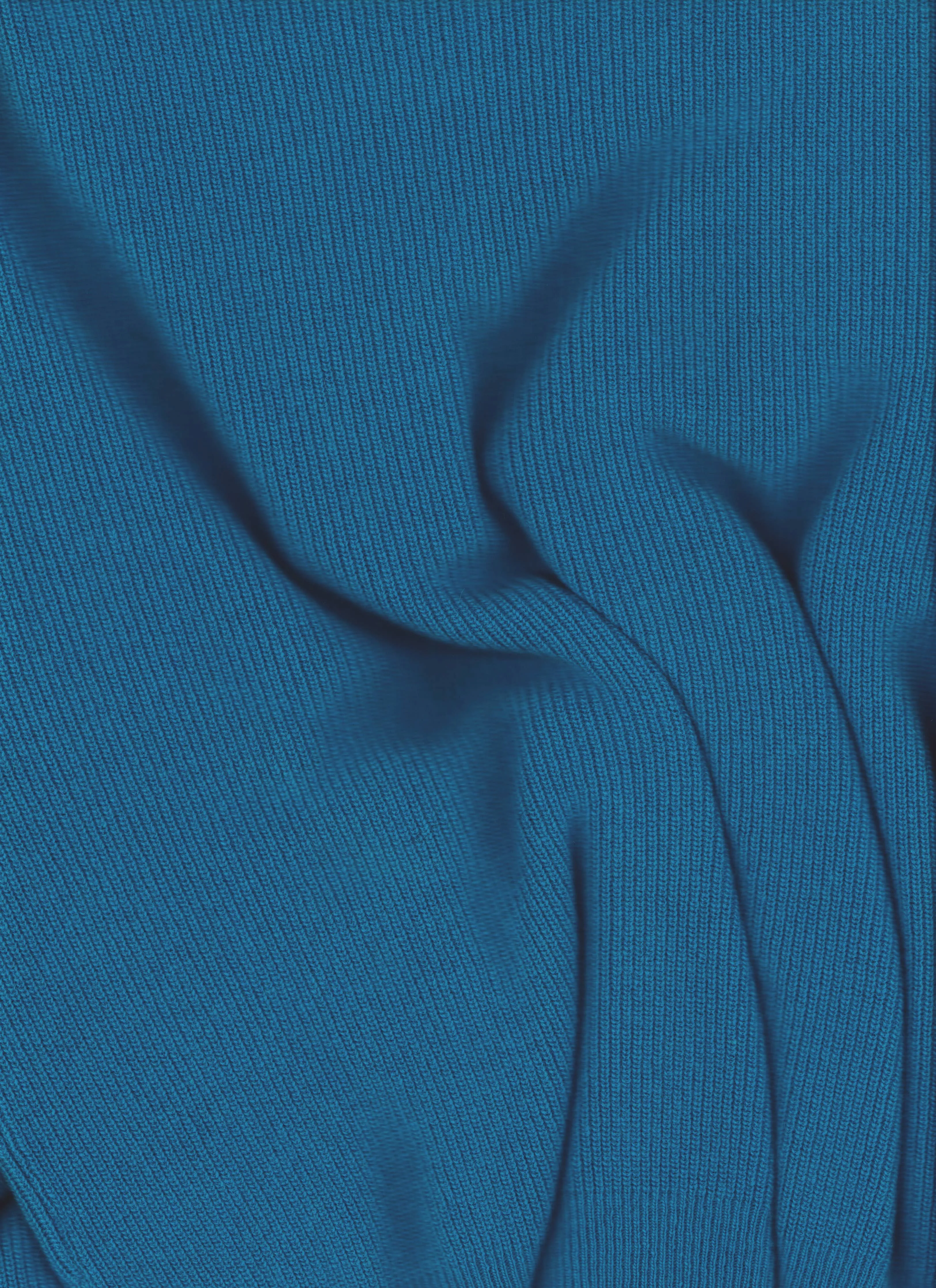 Cashmere Mix Wide Neck Cable Sweater (3D-Knit)