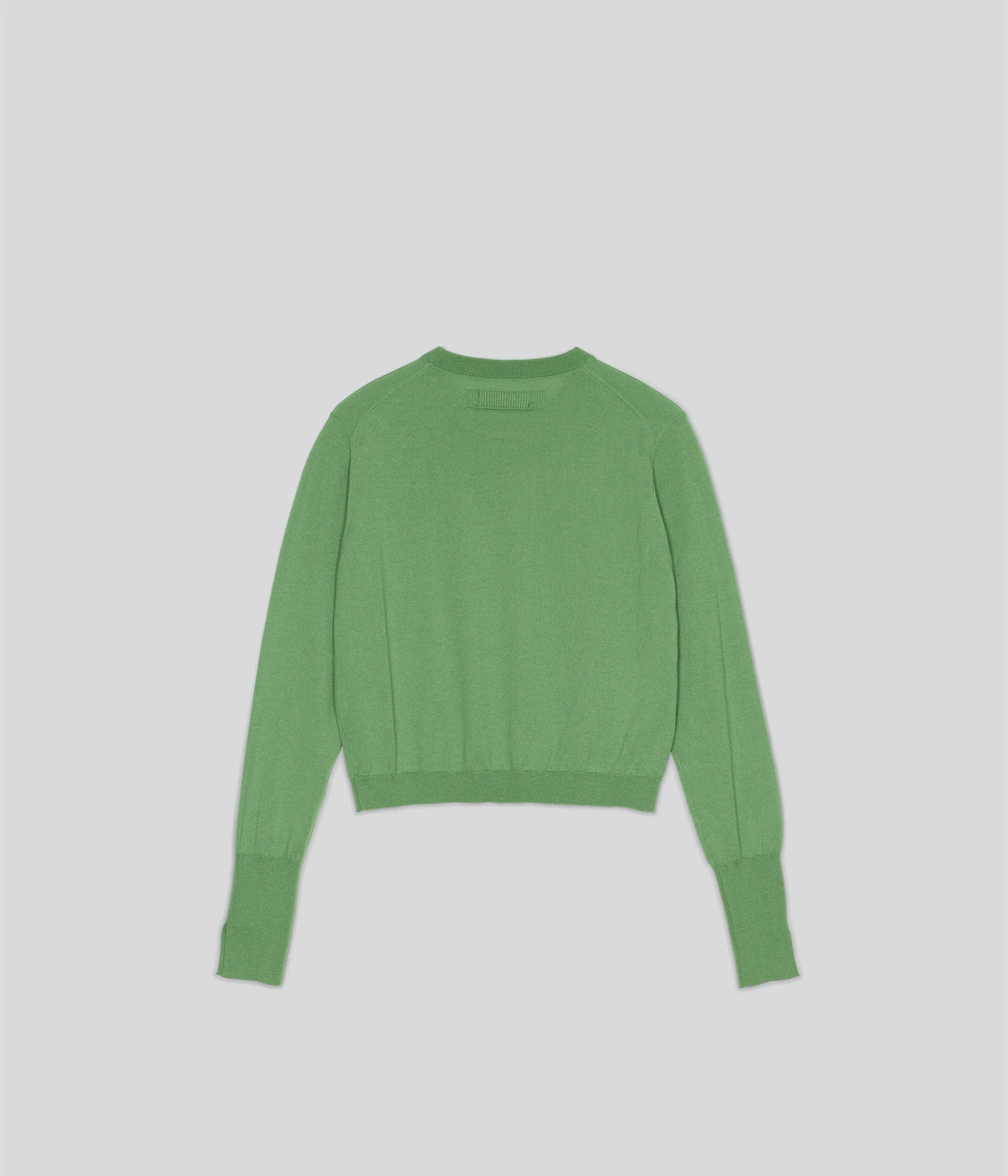 CASHMERE PULLOVER IN PISTACHIO