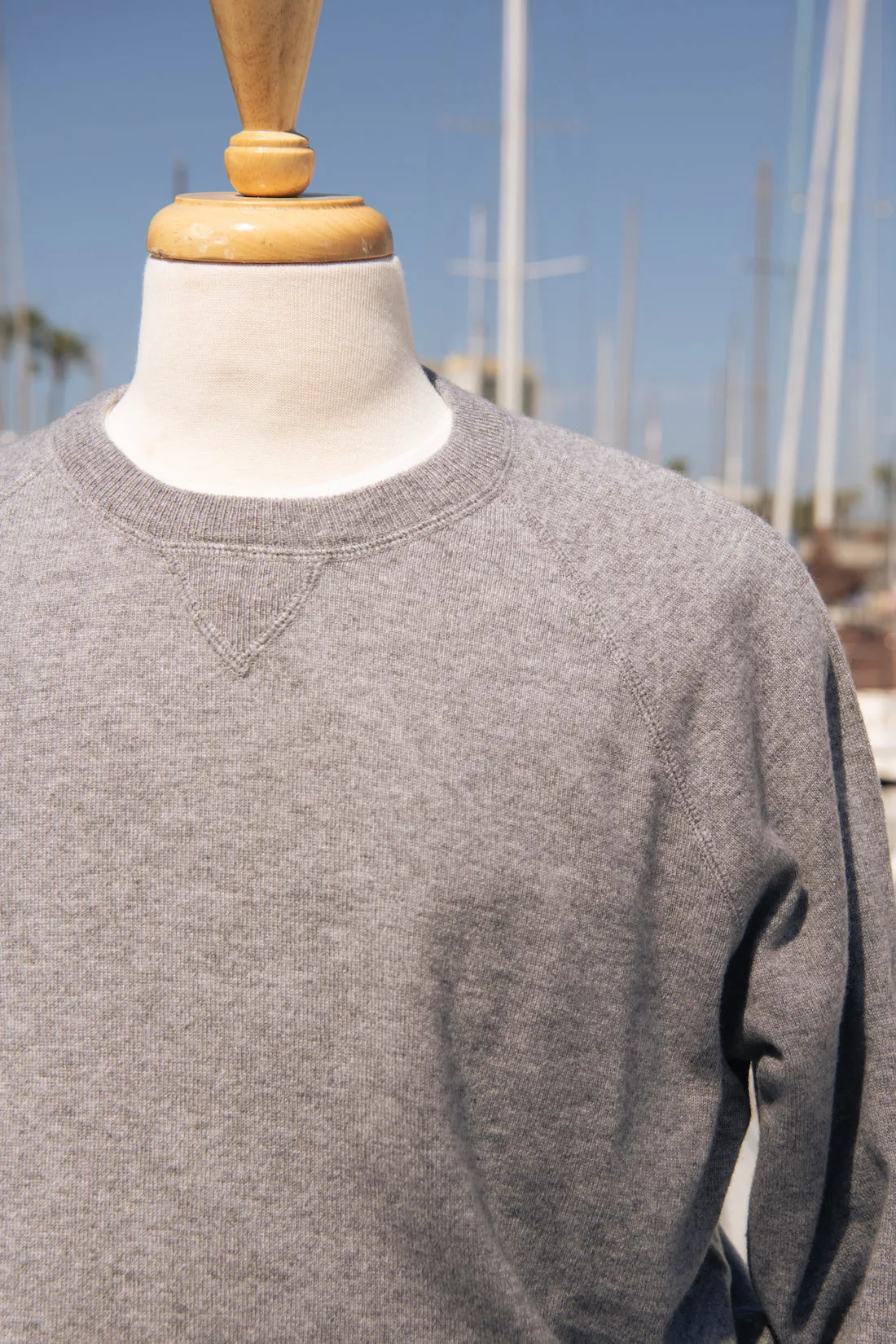 Cashmere Raglan Crewneck