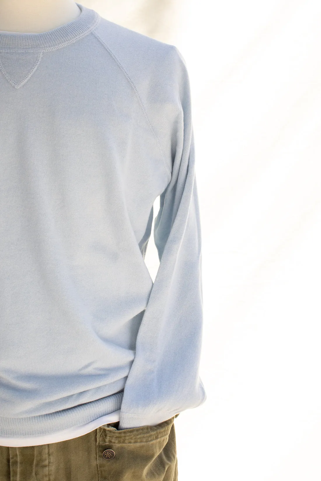 Cashmere Raglan Crewneck