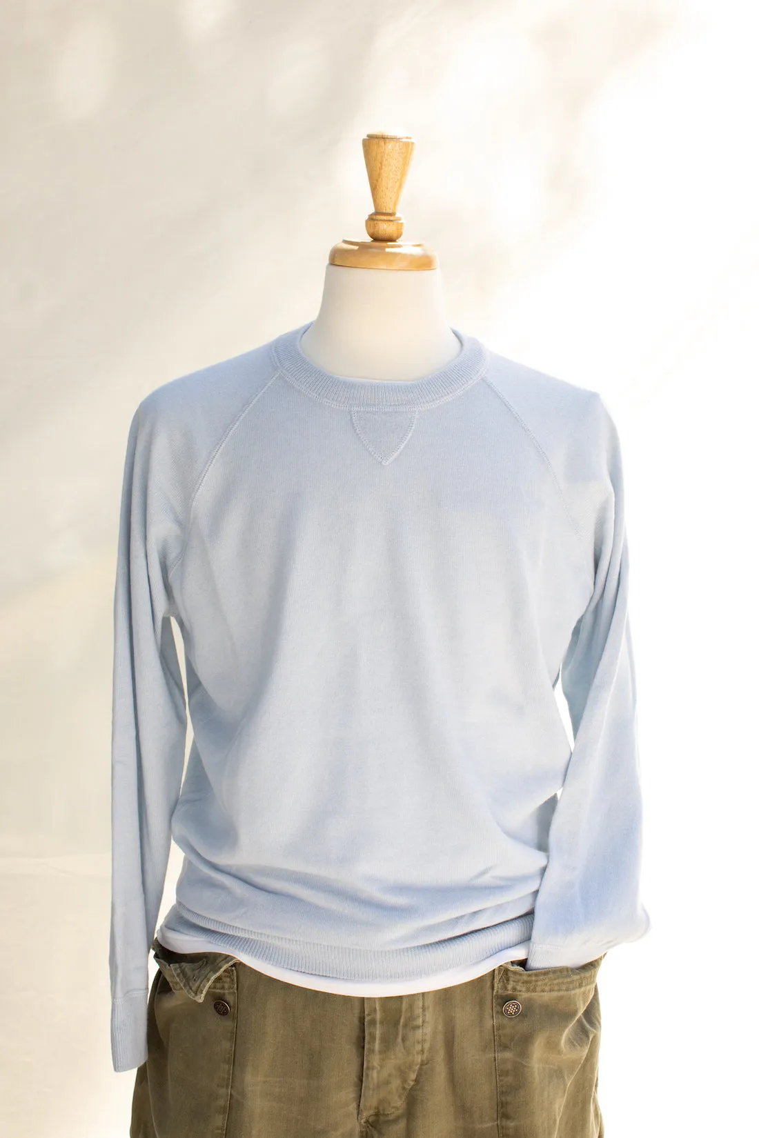 Cashmere Raglan Crewneck