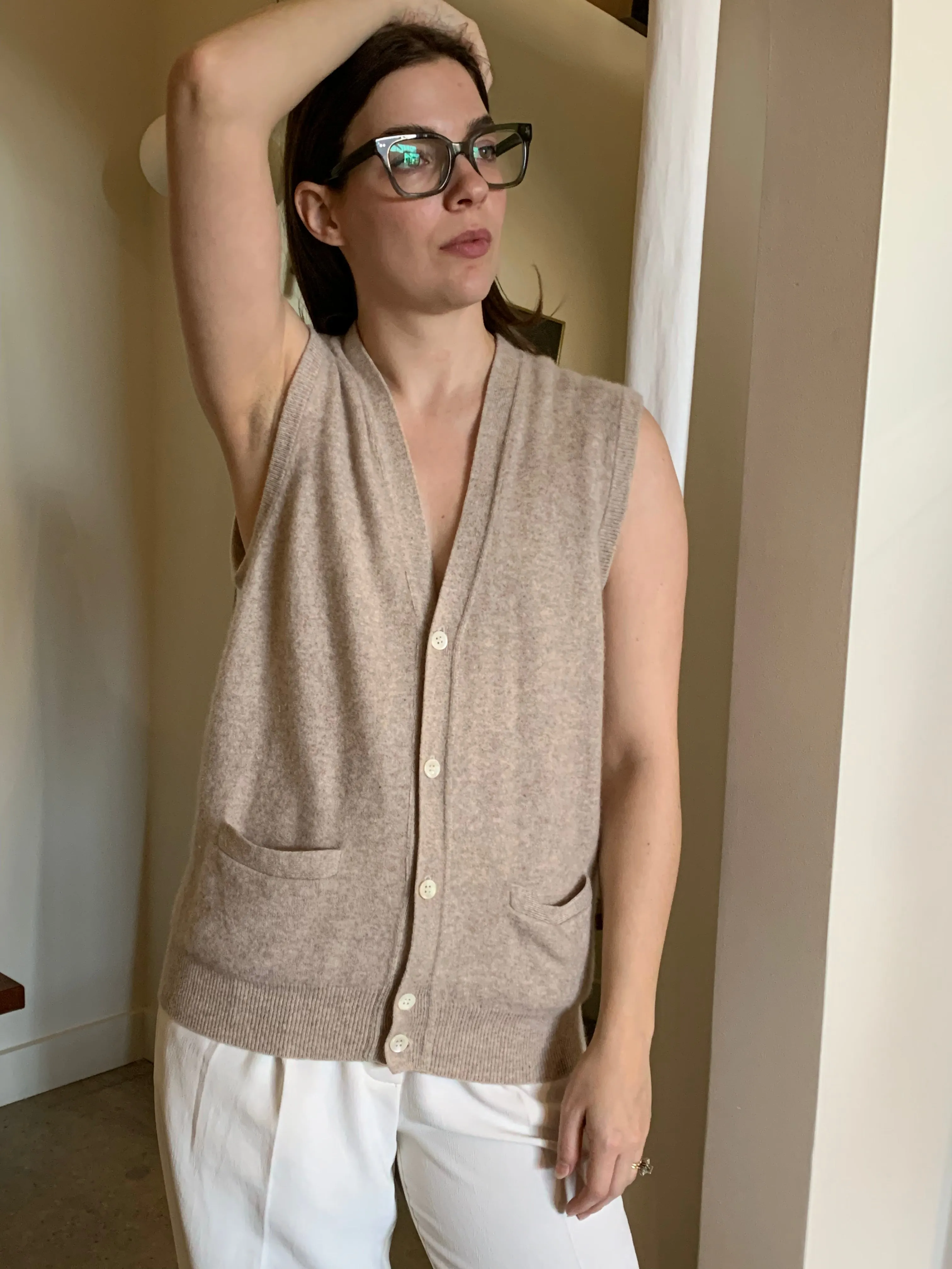 cashmere sweater vest