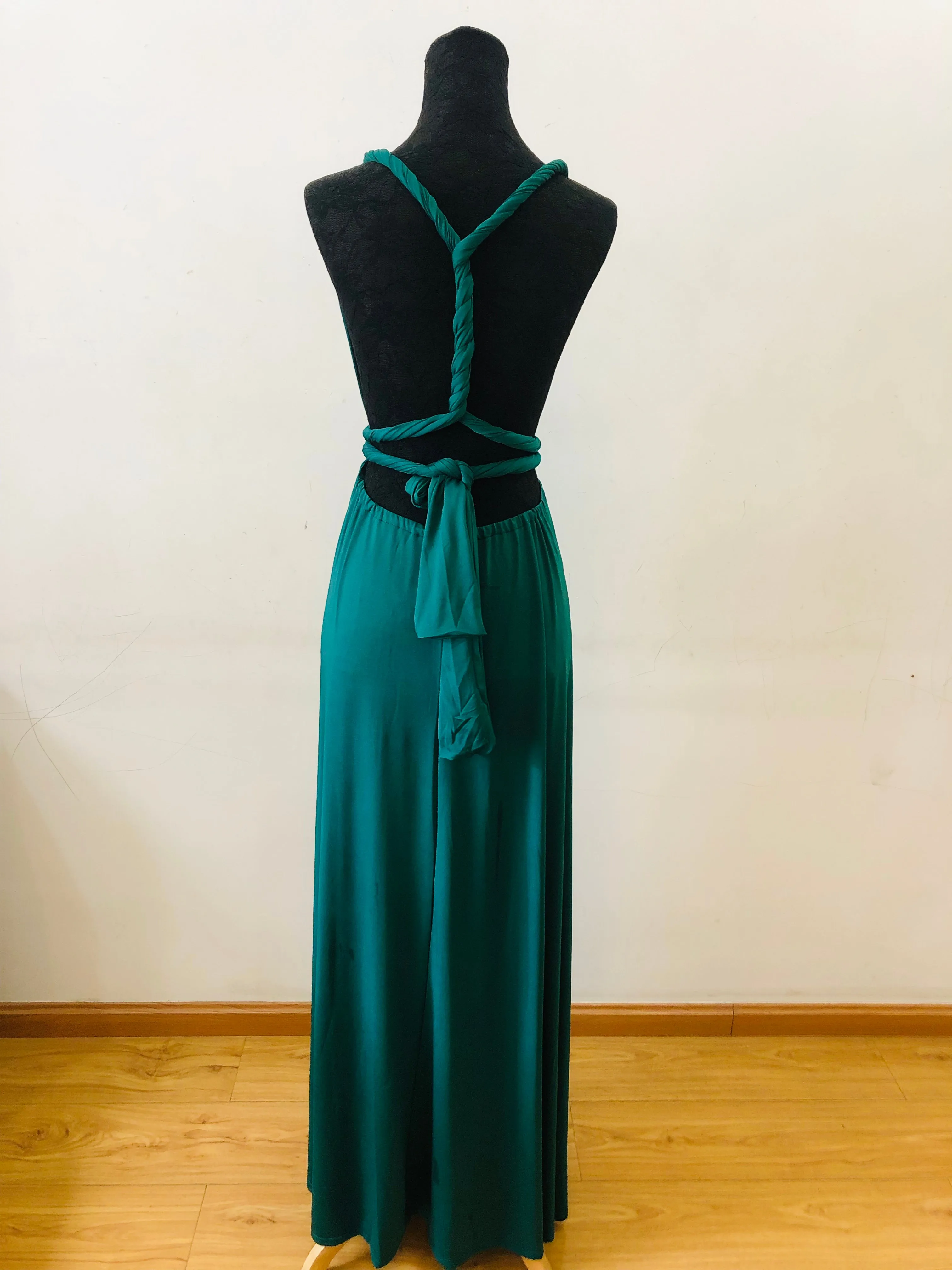 Charming Dark Green Bridesmaid Dresses,Convertible Dresses, Multiway Women Dresses