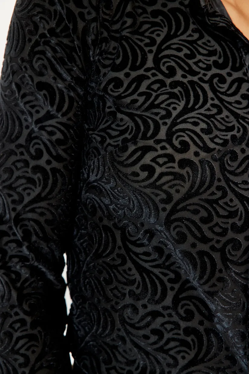 chemise en dévoré parys
