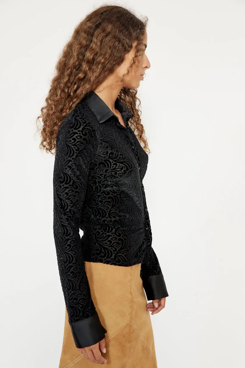chemise en dévoré parys
