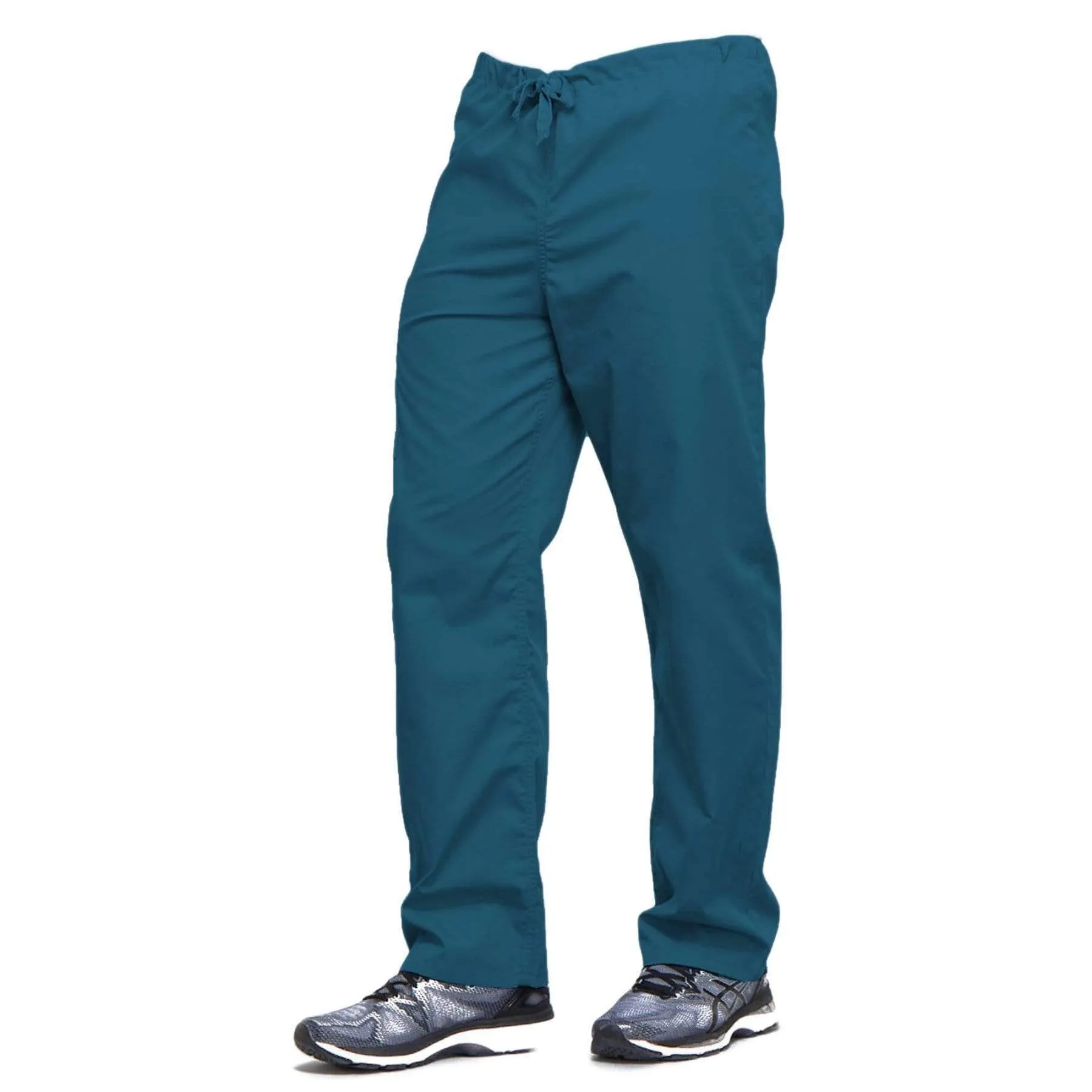 Cherokee Workwear 4100 Scrubs Pants Unisex Drawstring Cargo Caribbean Blue