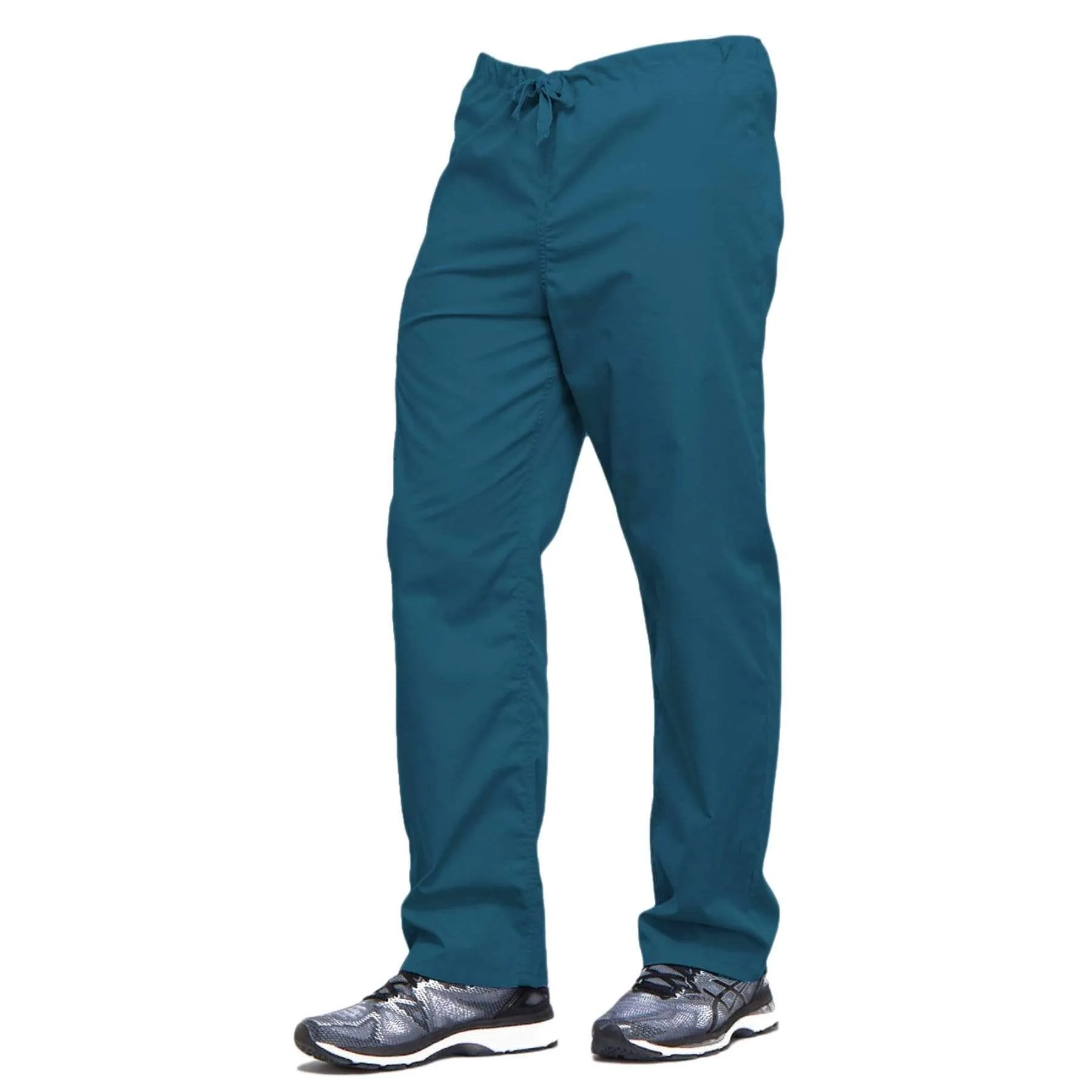 Cherokee Workwear 4100 Scrubs Pants Unisex Drawstring Cargo Caribbean Blue