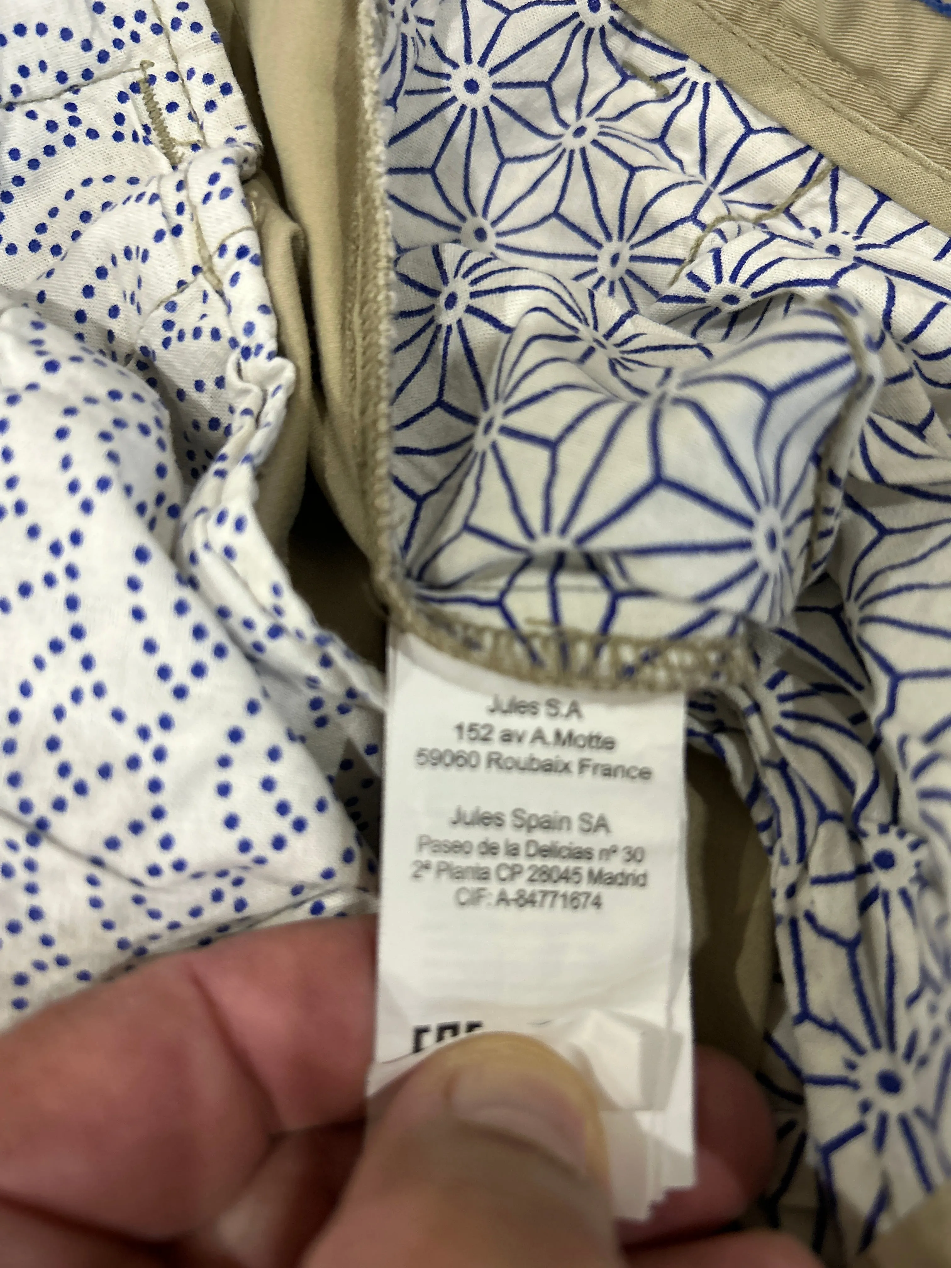 Chino slim casual