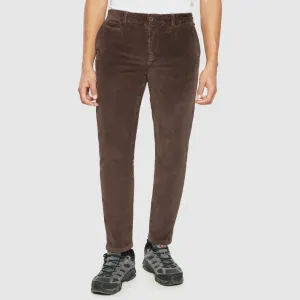CHUCK regular 8-wales corduroy chino pants in demitasse