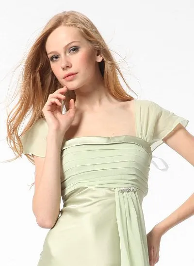 CLEARANCE - Cinderella Divine 7302 Long Dress Chiffon Cap Sleeve (Size M)