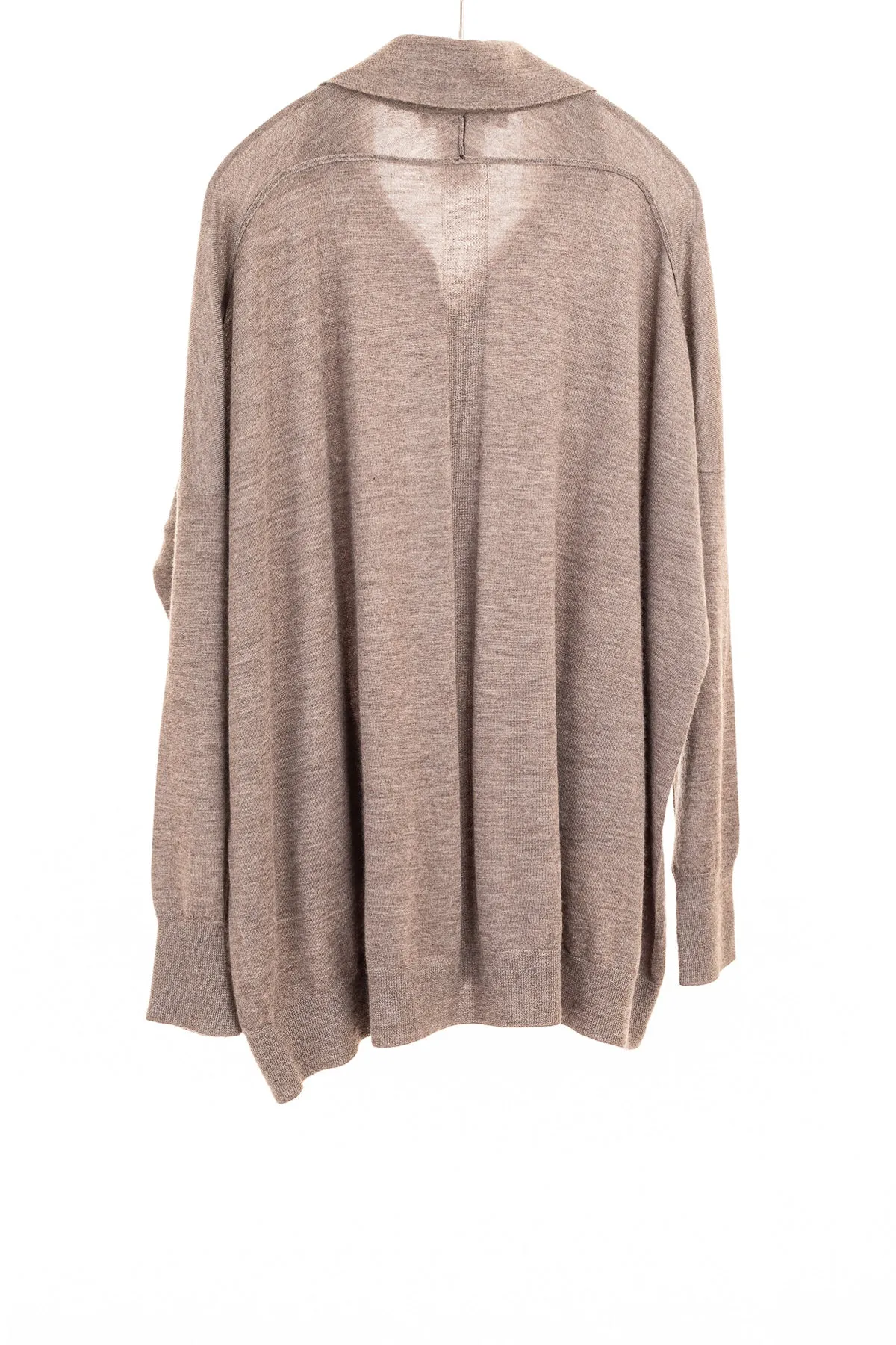 Collared Cardigan, Driftwood