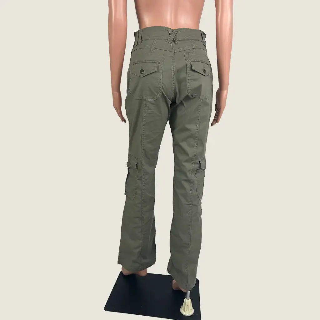Cotton On Bootleg Cargo Flare Pant 8