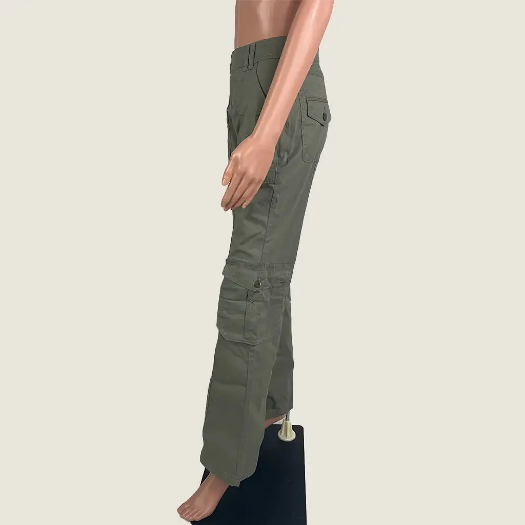 Cotton On Bootleg Cargo Flare Pant 8