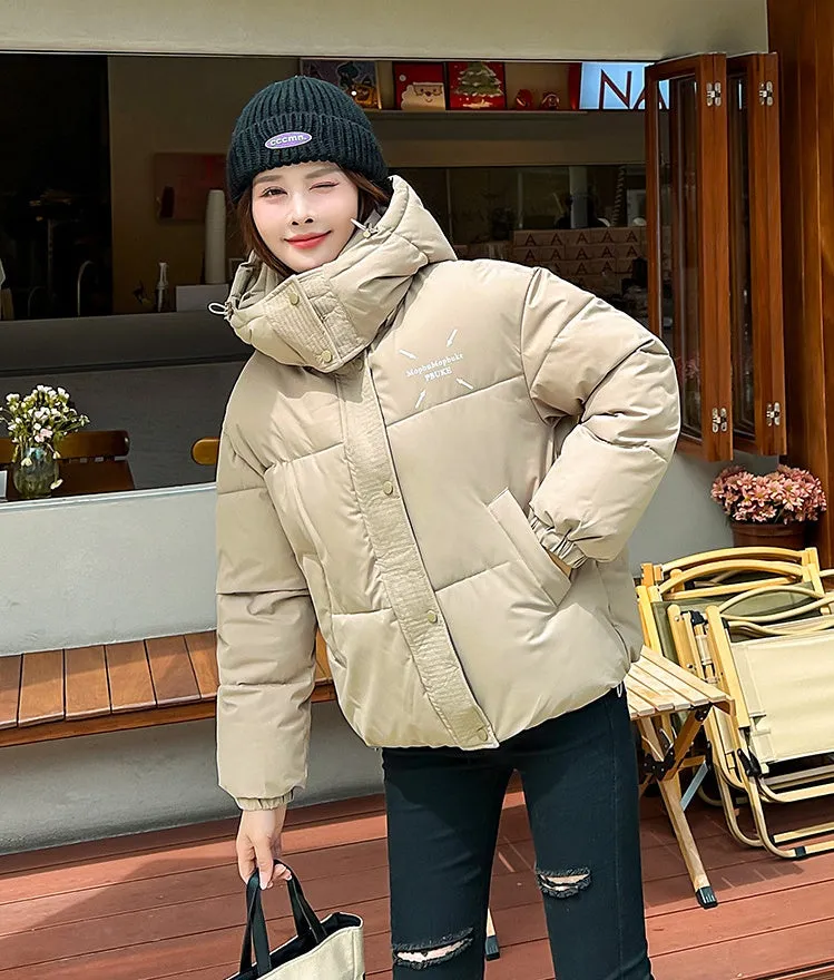 Cozy and Thickened Puffer Jacket for Women Perfect for Cold Weather