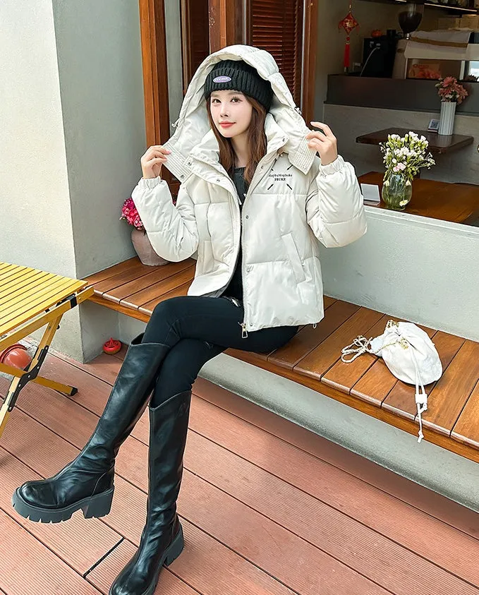 Cozy and Thickened Puffer Jacket for Women Perfect for Cold Weather