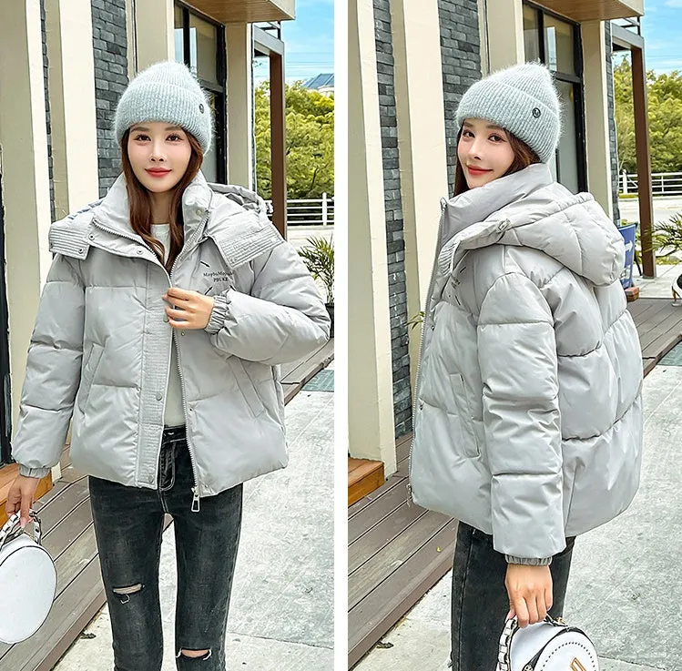 Cozy and Thickened Puffer Jacket for Women Perfect for Cold Weather