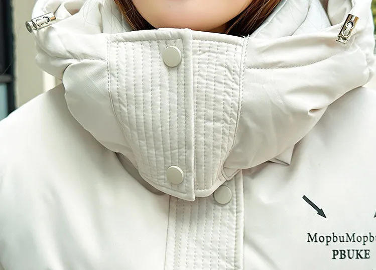 Cozy and Thickened Puffer Jacket for Women Perfect for Cold Weather