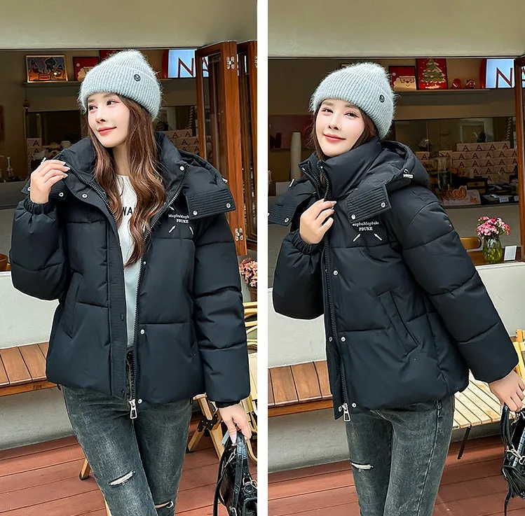 Cozy and Thickened Puffer Jacket for Women Perfect for Cold Weather
