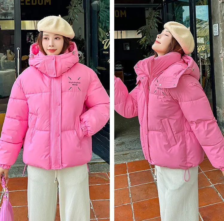 Cozy and Thickened Puffer Jacket for Women Perfect for Cold Weather