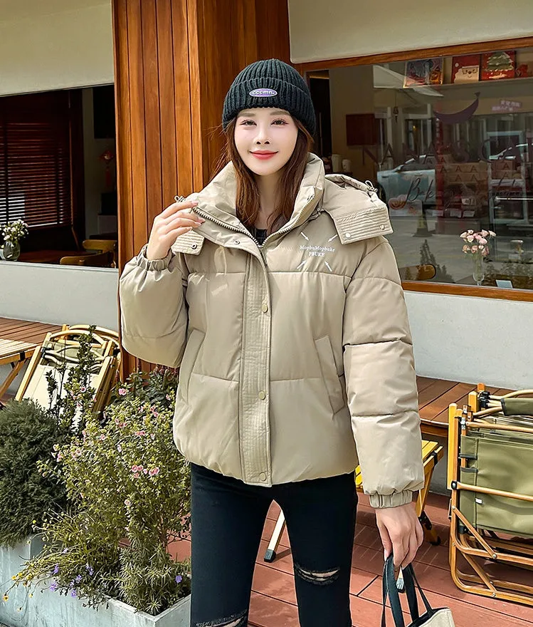 Cozy and Thickened Puffer Jacket for Women Perfect for Cold Weather