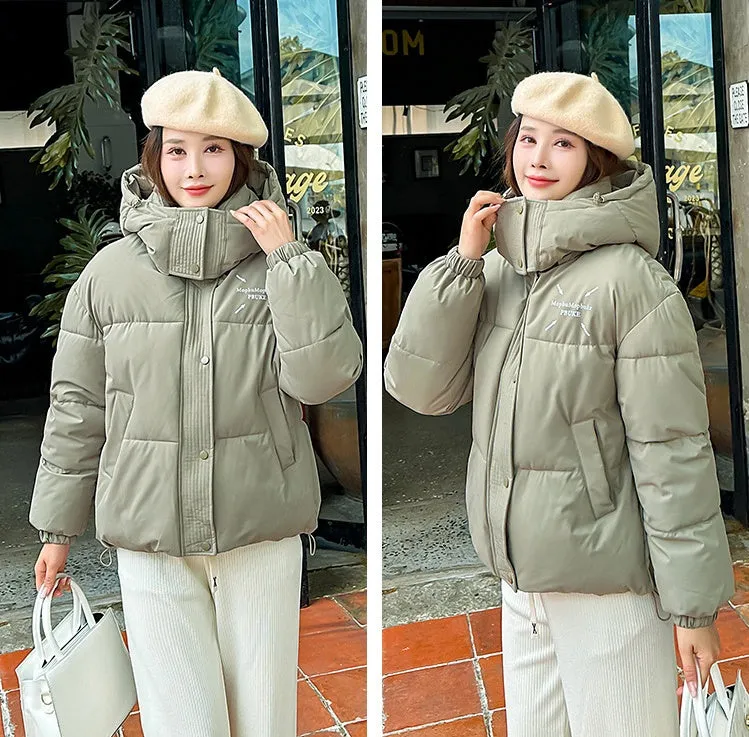 Cozy and Thickened Puffer Jacket for Women Perfect for Cold Weather
