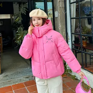 Cozy and Thickened Puffer Jacket for Women Perfect for Cold Weather