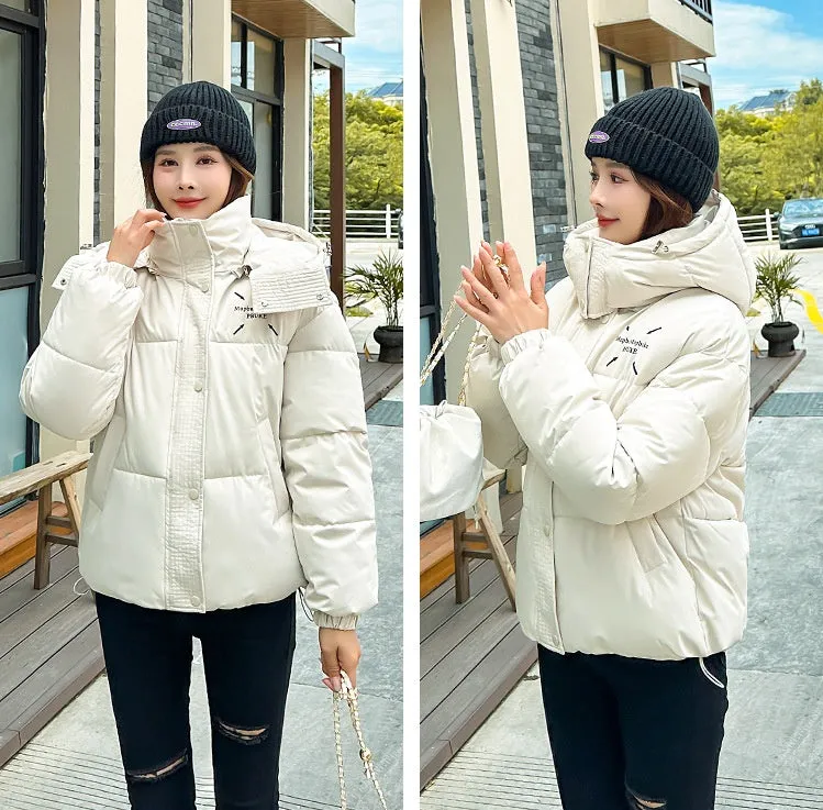 Cozy and Thickened Puffer Jacket for Women Perfect for Cold Weather