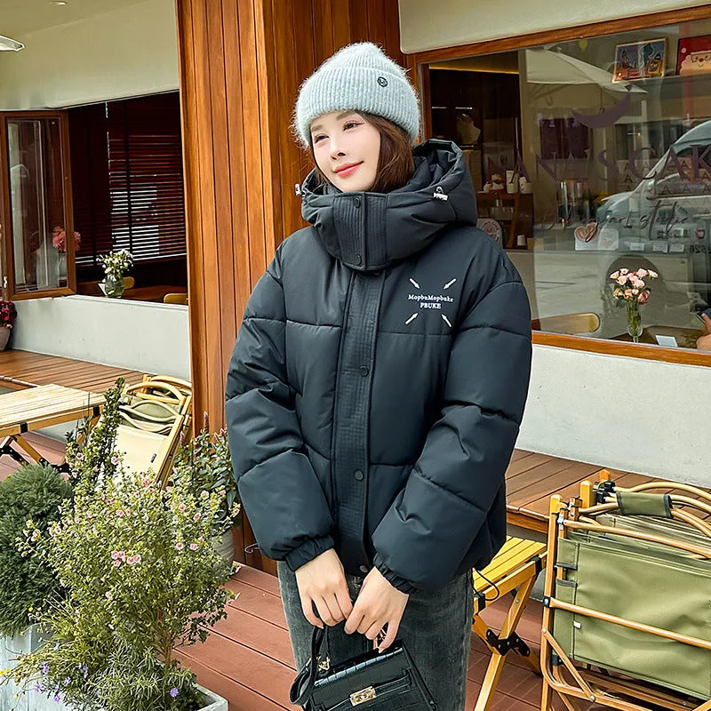 Cozy and Thickened Puffer Jacket for Women Perfect for Cold Weather