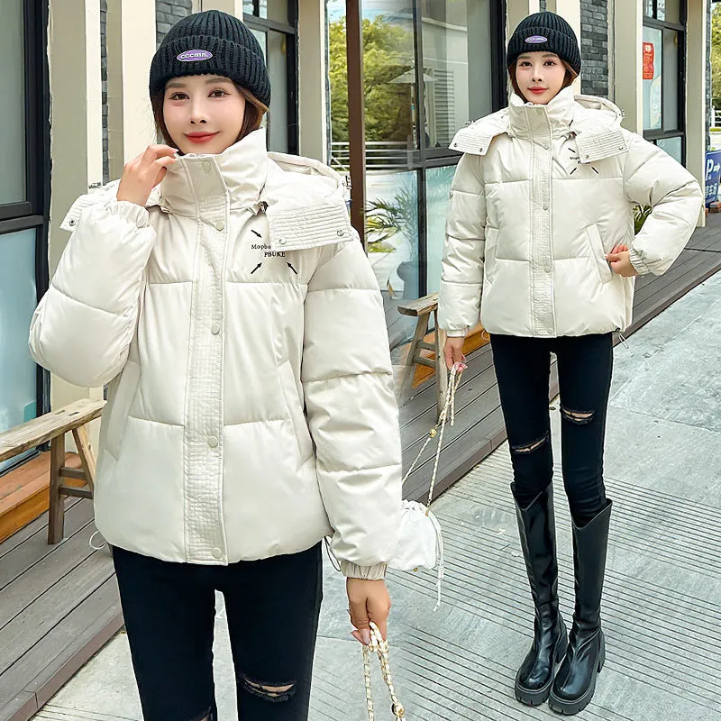 Cozy and Thickened Puffer Jacket for Women Perfect for Cold Weather