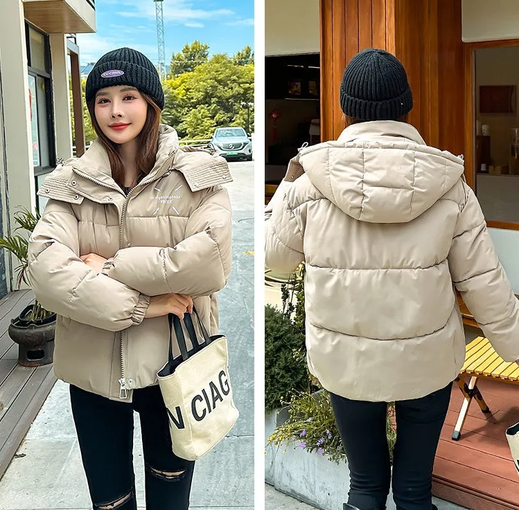 Cozy and Thickened Puffer Jacket for Women Perfect for Cold Weather