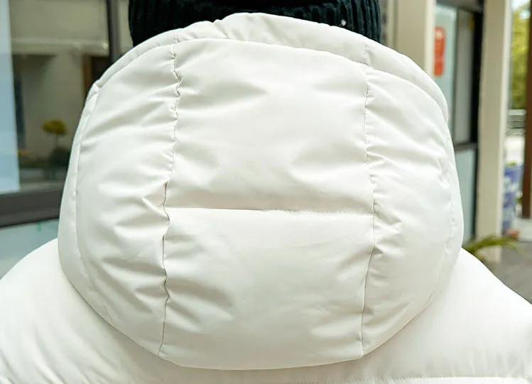 Cozy and Thickened Puffer Jacket for Women Perfect for Cold Weather