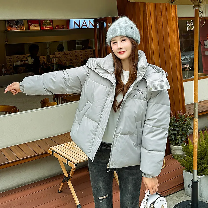 Cozy and Thickened Puffer Jacket for Women Perfect for Cold Weather