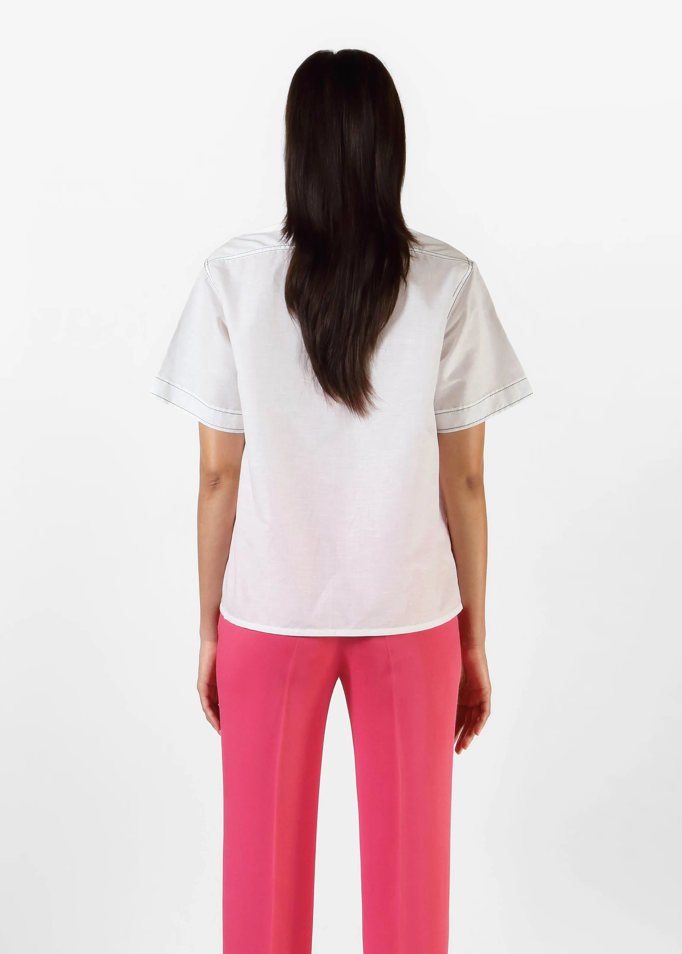Cravat Short Sleeve Shirt