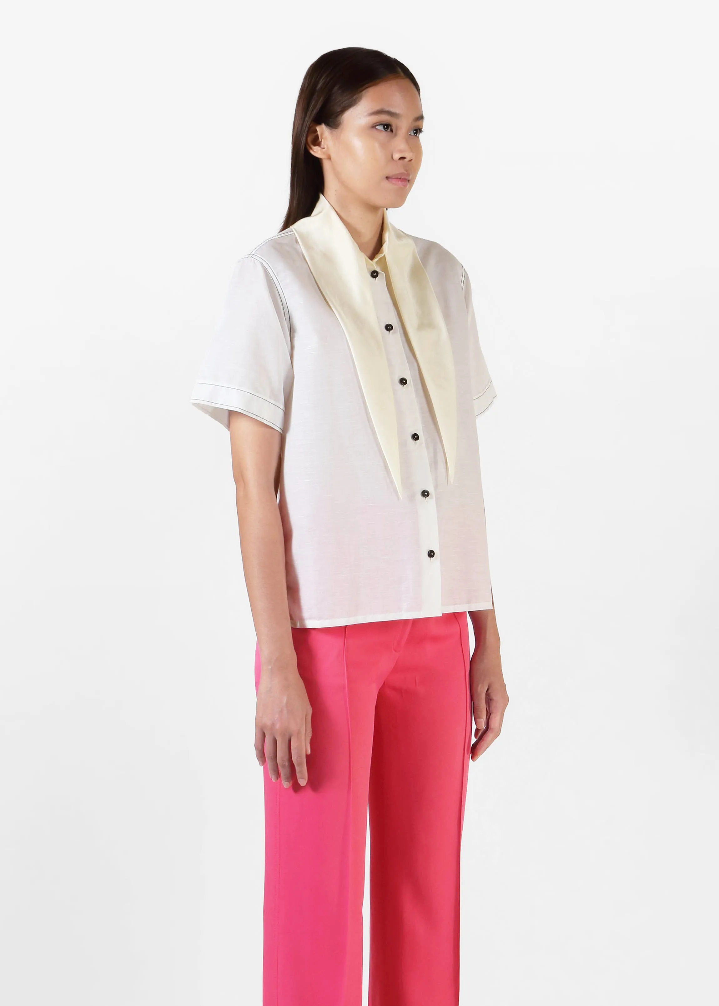 Cravat Short Sleeve Shirt