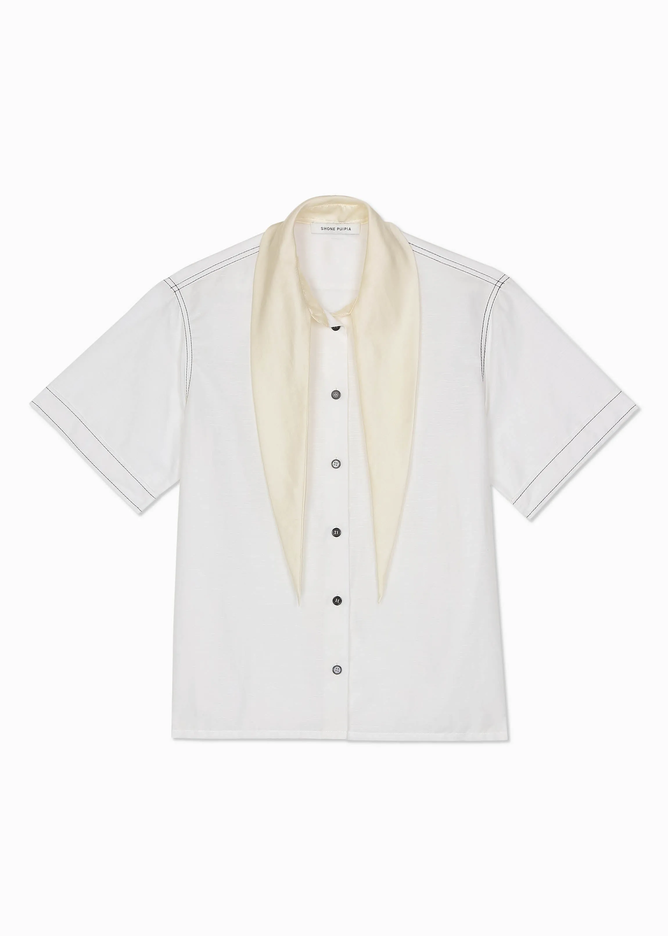 Cravat Short Sleeve Shirt